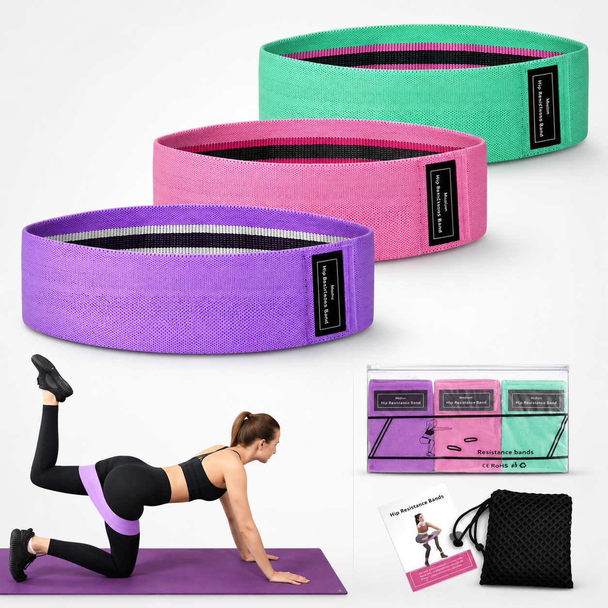 Resistance Hip Band Set
